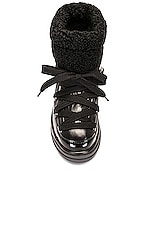 Moncler Insolux M Snow Boot in Black, view 4, click to view large image.