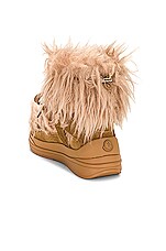 Moncler Insolux M Snow Boot in Camel, view 3, click to view large image.