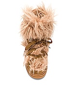 Moncler Insolux M Snow Boot in Camel, view 4, click to view large image.