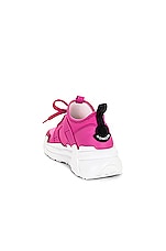 Moncler Lunarove Low Top Sneaker in Pink, view 3, click to view large image.