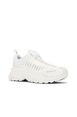 Moncler Trailgrip Lite Low Top Sneaker in White, view 2, click to view large image.