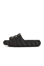 Moncler Lilo Slide in Black, view 5, click to view large image.