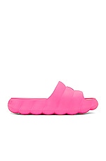 Moncler Lilo Slide in Pink, view 1, click to view large image.