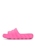 Moncler Lilo Slide in Pink, view 5, click to view large image.