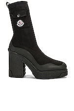Moncler Splora Pocket Ankle Boot in Black, view 1, click to view large image.