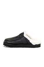 Moncler Bell Mule in Black, view 5, click to view large image.