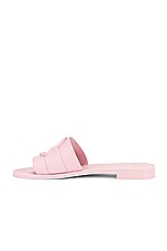 Moncler Mon Slide in Pink, view 5, click to view large image.
