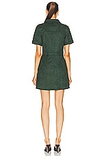 MOTHER The Small Talker Dress in in Black Forrest, view 3, click to view large image.