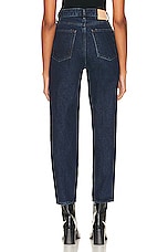 Moussy Vintage Toolville Carrot Pant in Dark Blue, view 3, click to view large image.
