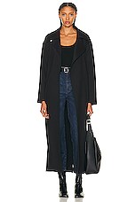Moussy Vintage Toolville Carrot Pant in Dark Blue, view 4, click to view large image.