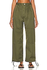 Moussy Vintage Fayette Cargo Pant in Khaki, view 1, click to view large image.