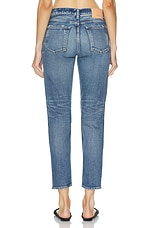 Moussy Vintage Annesdale Tapered in Blue, view 3, click to view large image.