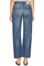 Moussy Vintage Gulfport Wide Straight in Blue, view 4, click to view large image.