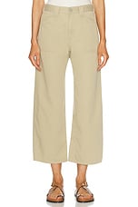 Moussy Vintage Gandy Gusset Cargo Pants in Sand, view 1, click to view large image.