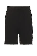 Moncler + Rick Owens Rick Owens x Moncler Long Boxers in Black, view 2, click to view large image.