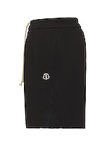 Moncler + Rick Owens Rick Owens x Moncler Long Boxers in Black, view 3, click to view large image.