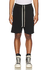 Moncler + Rick Owens Rick Owens x Moncler Long Boxers in Black, view 5, click to view large image.