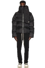 Moncler + Rick Owens Rick Owens x Moncler Cyclopic Jacket in Black, view 5, click to view large image.
