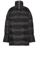 Moncler + Rick Owens Rick Owens x Moncler Cyclopic Coat in Black, view 2, click to view large image.