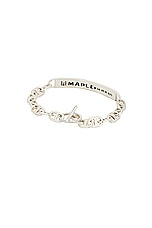 MAPLE Bandana Id Bracelet in Silver 925, view 2, click to view large image.