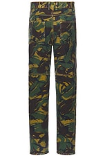 Martine Rose Reversible Camo Jean in Blue Camo, view 3, click to view large image.