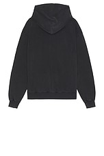 Martine Rose Classic Hoodie in Black Washed Rose, view 2, click to view large image.