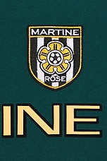 Martine Rose Celebration Football Top in Green, view 3, click to view large image.