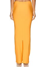 Melissa Simone Saida Skirt in Mango, view 4, click to view large image.