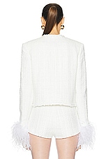MARIANNA SENCHINA Scarlett Jacket in White, view 4, click to view large image.