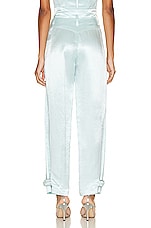 MARIANNA SENCHINA Trouser in Turquoise, view 3, click to view large image.