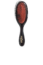 Mason Pearson Handy Mixture Bristle &amp; Nylon Hair Brush in Dark Ruby, view 1, click to view large image.