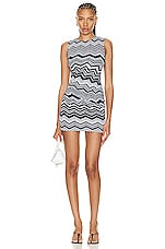 Missoni Dress in Black & White, view 1, click to view large image.