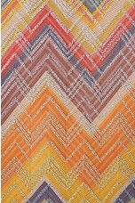 Missoni Long Sleeve T-shirt Dress in Carioca Macro Chevron, view 4, click to view large image.