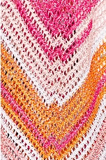 Missoni Short in Microshaded Pink Tones, view 5, click to view large image.