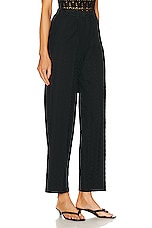 Missoni Trouser in Black Beauty, view 2, click to view large image.