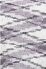 Missoni Straight Leg Trouser in Lilac & White Sequins Space Dye, view 5, click to view large image.