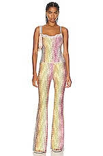 Missoni Sleeveless Top in Resort Soft Multicolor, view 4, click to view large image.