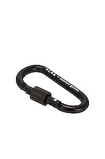 Mister Green Carabiner Clip in Black, view 1, click to view large image.