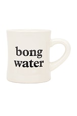 Mister Green Bong Water Ceramic Mug in Black, view 1, click to view large image.