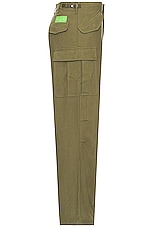 Mister Green Cargo Pant in Olive, view 3, click to view large image.