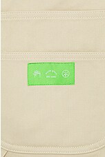 Mister Green Utility Pant in Vintage White, view 5, click to view large image.