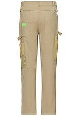 Mister Green Patchwork Camo Utility Pant in Mushroom, view 2, click to view large image.