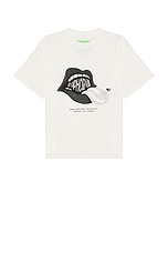 Mister Green Euphoric T Shirt in White, view 1, click to view large image.