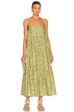 Matteau Tiered Sun Dress in Spring Daisy | FWRD