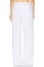 Matteau Drawcord Pant in White, view 3, click to view large image.