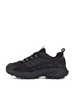Merrell 1TRL Moab Speed 2 GTX Bl 1TRL in Black, view 5, click to view large image.