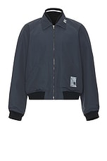 Maison MIHARA YASUHIRO Reversible Souvenir Jacket in Gray, view 1, click to view large image.