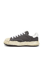 Maison MIHARA YASUHIRO Blakey Vintage Color Dyed Original Sole Canvas Low Top Sneaker in Gray, view 5, click to view large image.