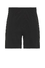 Museum of Peace and Quiet Workmark 5&quot; Shorts in Black, view 2, click to view large image.