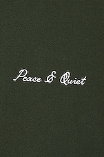 Museum of Peace and Quiet Signature Hoodie in Forest, view 3, click to view large image.